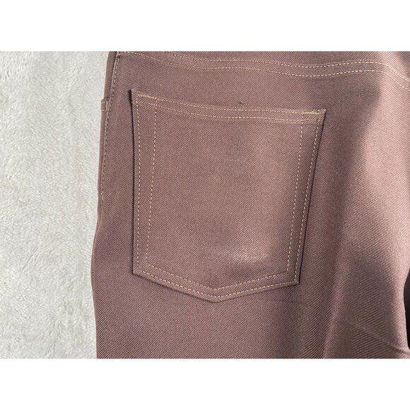 Levis Mens 517 Jeans 42x30 Boot Cut Brown 100% Polyester Vintage 1972 - Picture 16 of 16